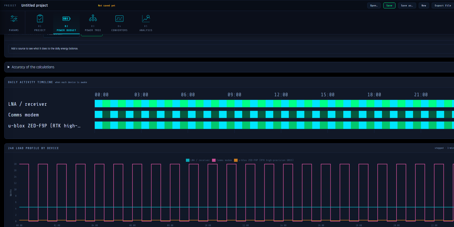 Emrys Power Designer screenshot