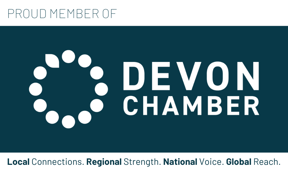 Proud member of Devon Chamber
